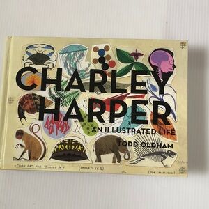 Todd Oldham Charley Harper Coffee Table Book - Cream, Black, Pink, Green, Blue